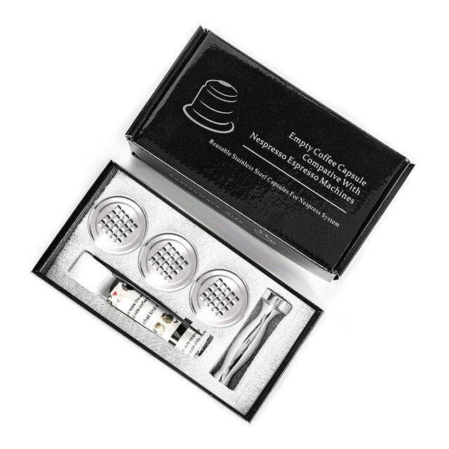 Nespresso Refillable Capsule Reusable Coffee Filter