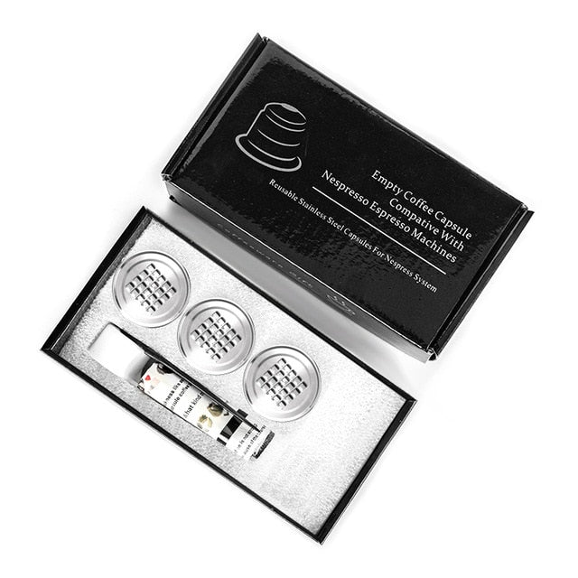 Nespresso Refillable Capsule Reusable Coffee Filter