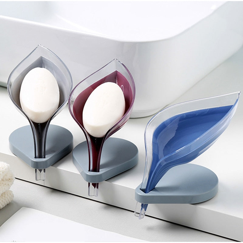Leaf Shape Soap Box Bathroom soap holder