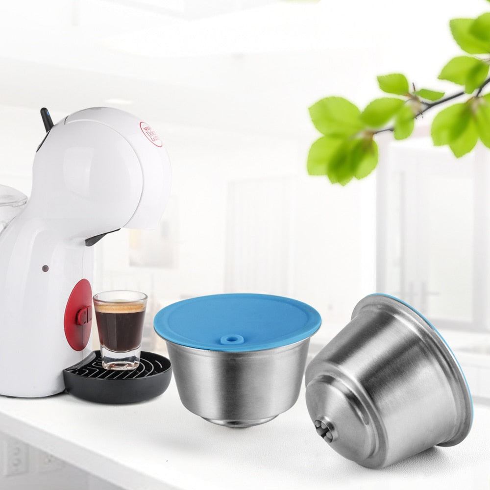 Refillable STAINLESS STEEL Metal Reusable Dolce