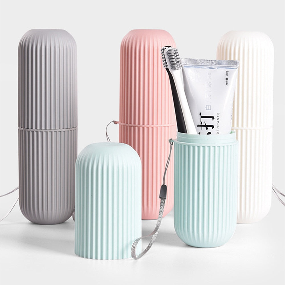 Travel Portable Toothbrush Toothpaste Holder Storage