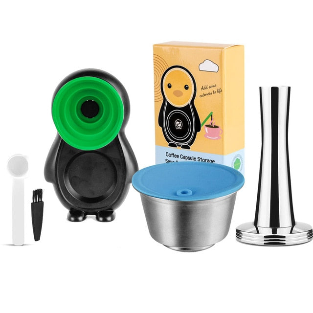 Refillable STAINLESS STEEL Metal Reusable Dolce