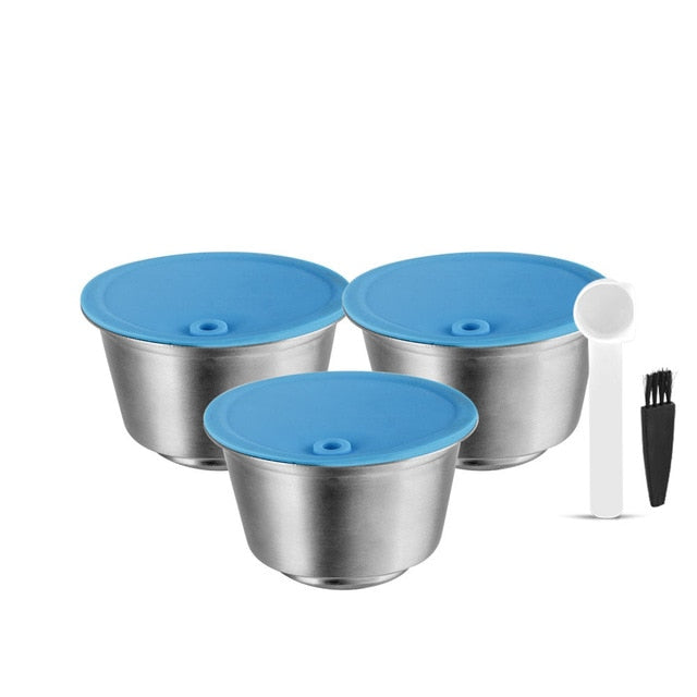 Refillable STAINLESS STEEL Metal Reusable Dolce