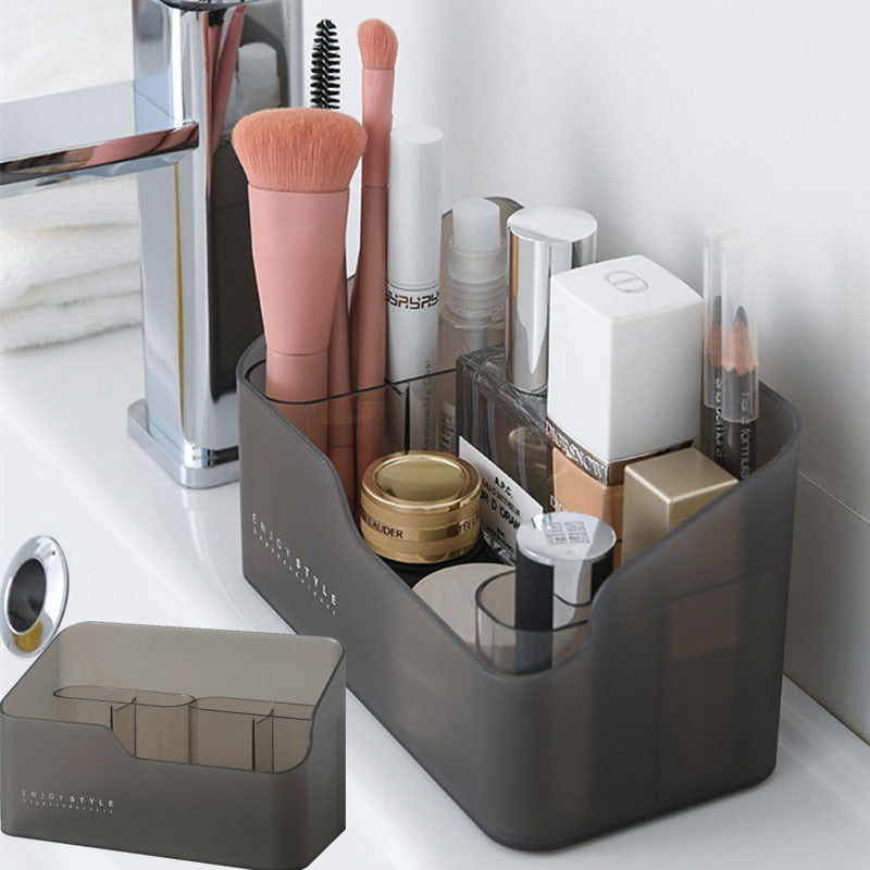 Plastic Makeup Storage Box Cosmetic Organizer