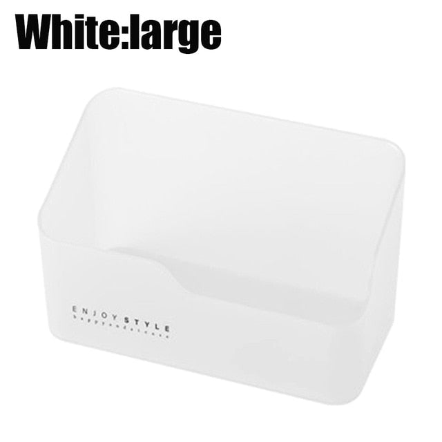 Plastic Makeup Storage Box Cosmetic Organizer