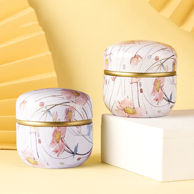 Tea Candle Candy Snacks Small Round Cans