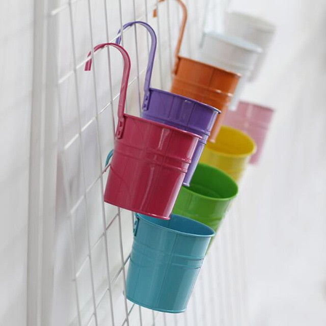 Rattan Straw Storage Basket Garden Hanging Basket