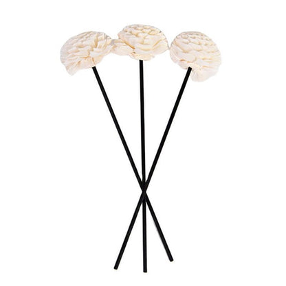 3pcs Flower Rattan Reeds Diffuser Non-fire Replacement
